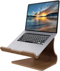 Wooden Laptop Stand, Walnut, Pack of 2 X595