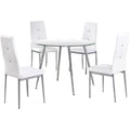 5-Piece Glass Dinette Set G95549