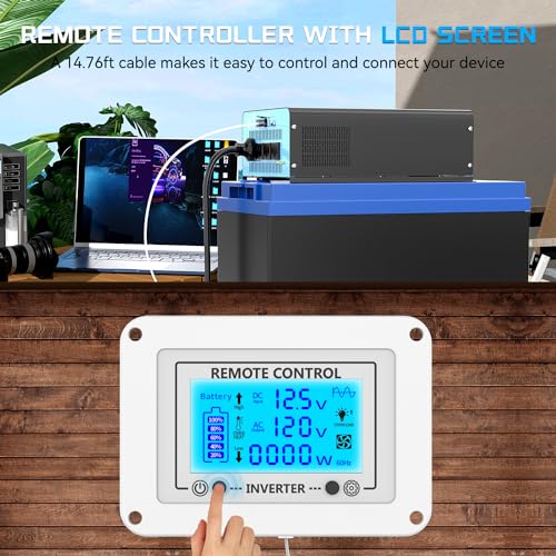 2500W Pure Sine Wave Inverter with Transfer Switch W7793