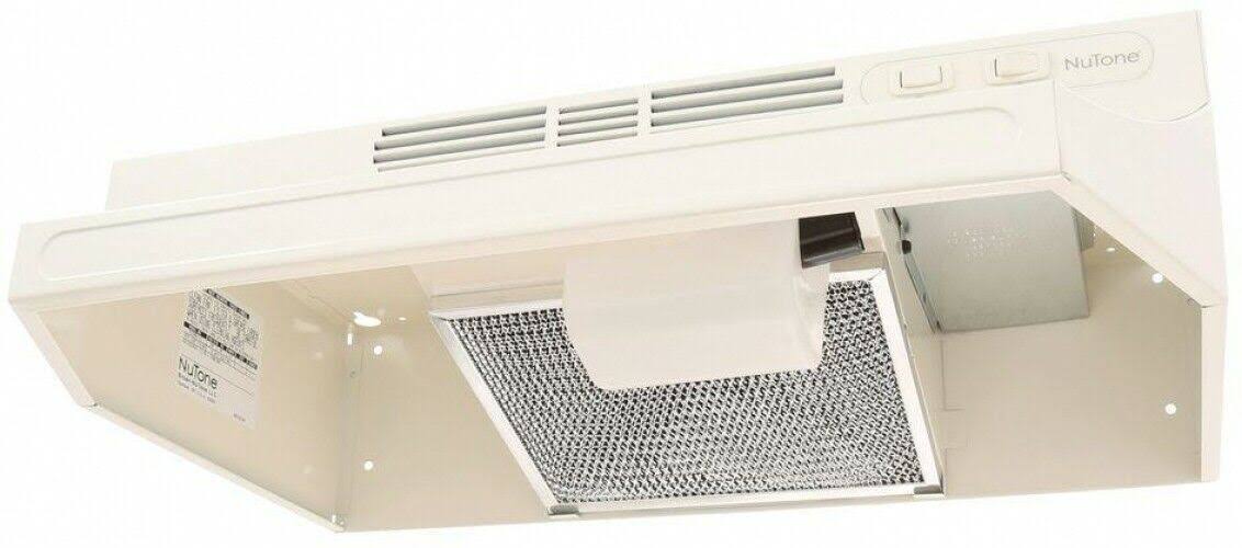 24 in. Ductless Under Cabinet Range Hood with Light in Bisque L9085