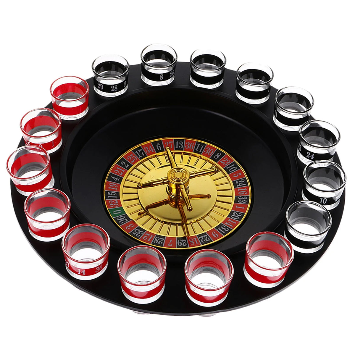 Drinking Roulette Set Glass for Party Game M220