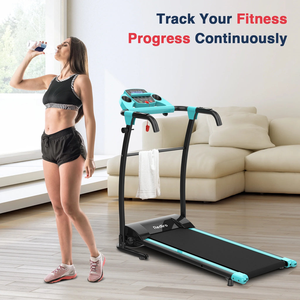 Portable Folding Treadmill Incline Electric Walking Running Machine F68042