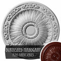 Ceiling Medallion Hand-Painted Brushed Mahogany G90999