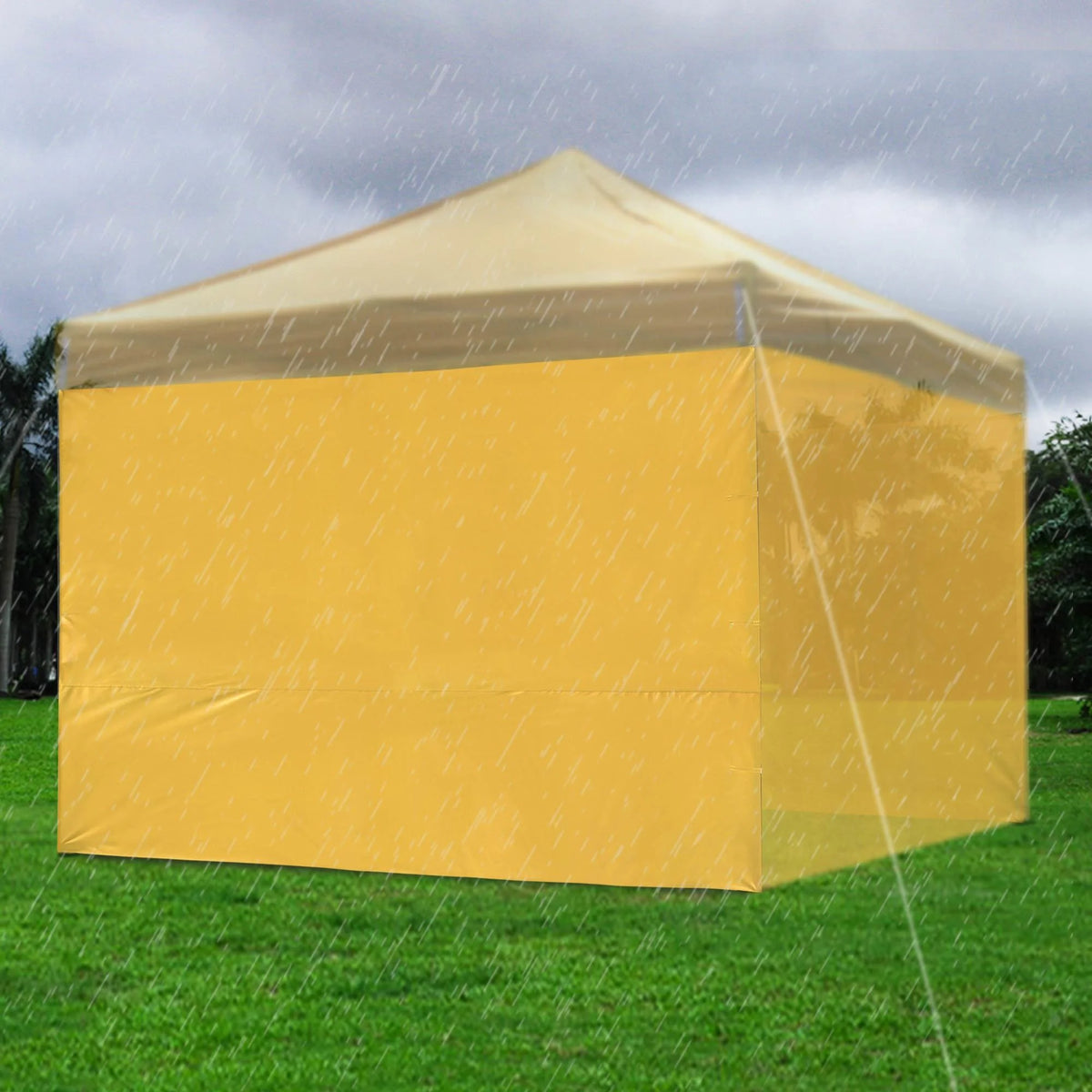 UV-Resistant Mineral Yellow Side Wall for EZ Canopy Gazebo V480
