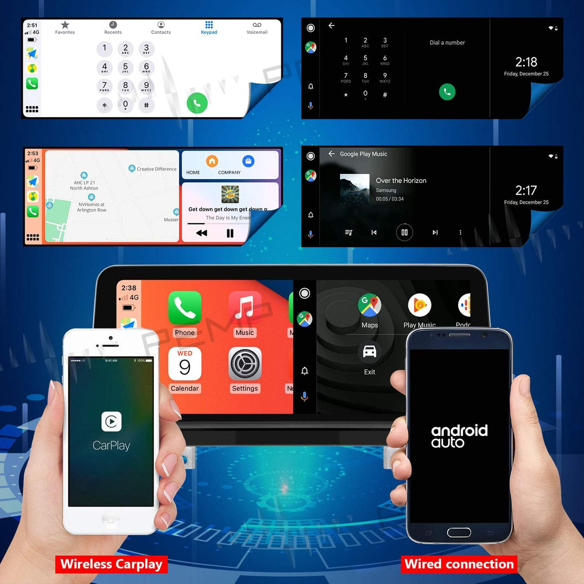 10.25 IPS Touch Screen Car Display J9109