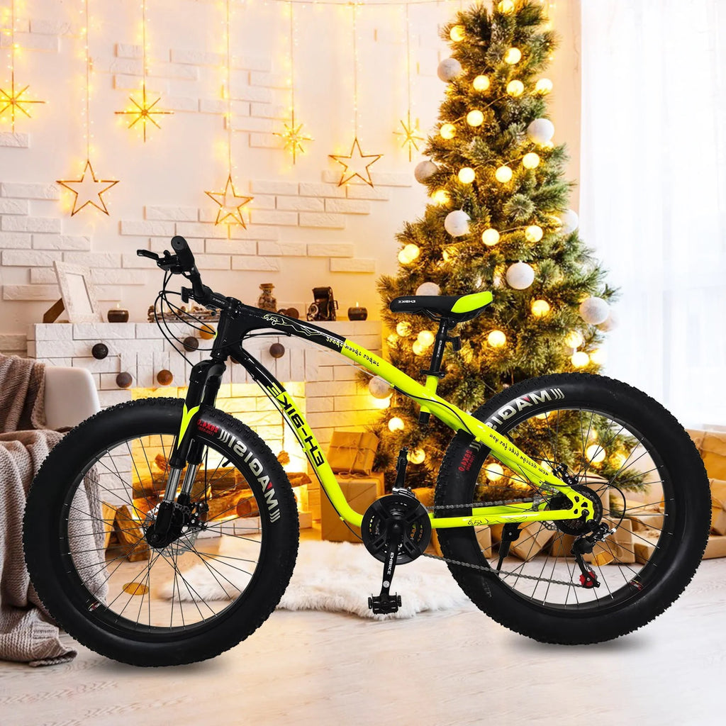 26-inch Fat Tire 21-Speed Mountain Bike N923