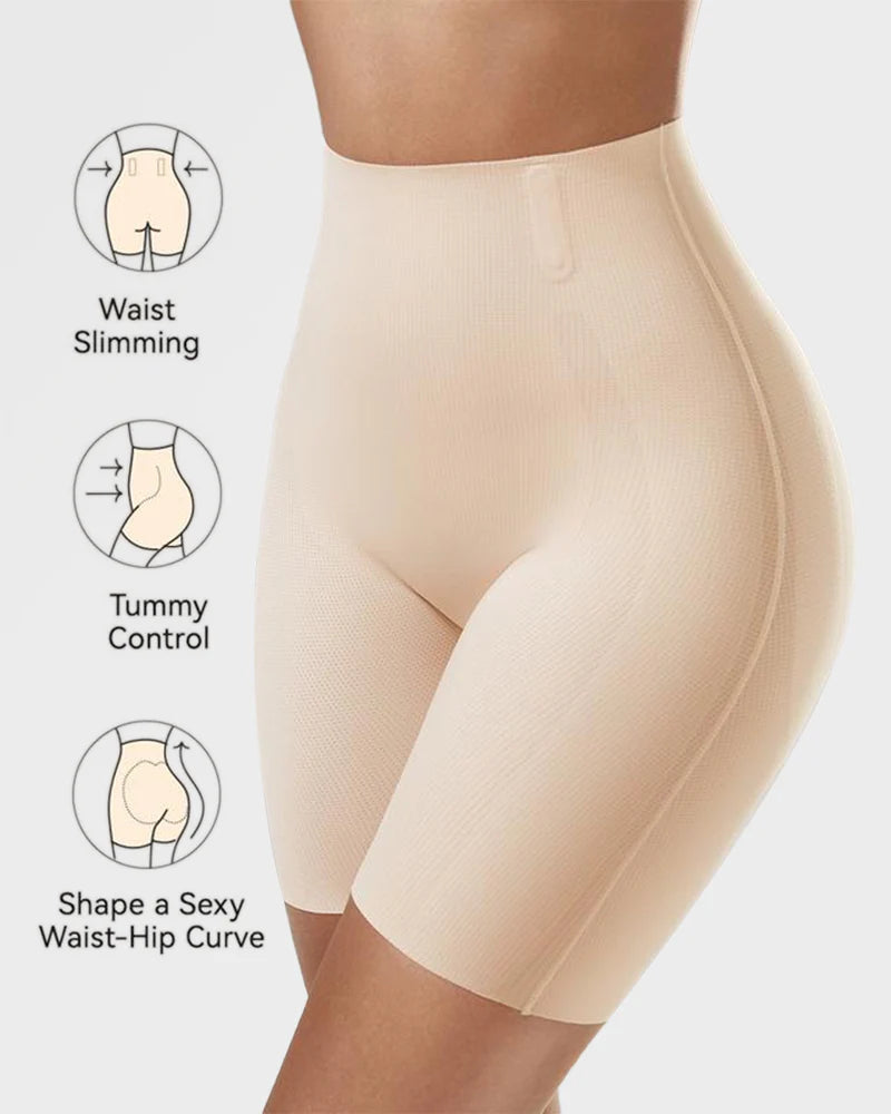 High-Waist Sculpting Shapewear Shorts B923