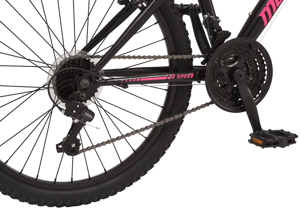 Black 24-in. 21 Speeds Mountain Bike B146267