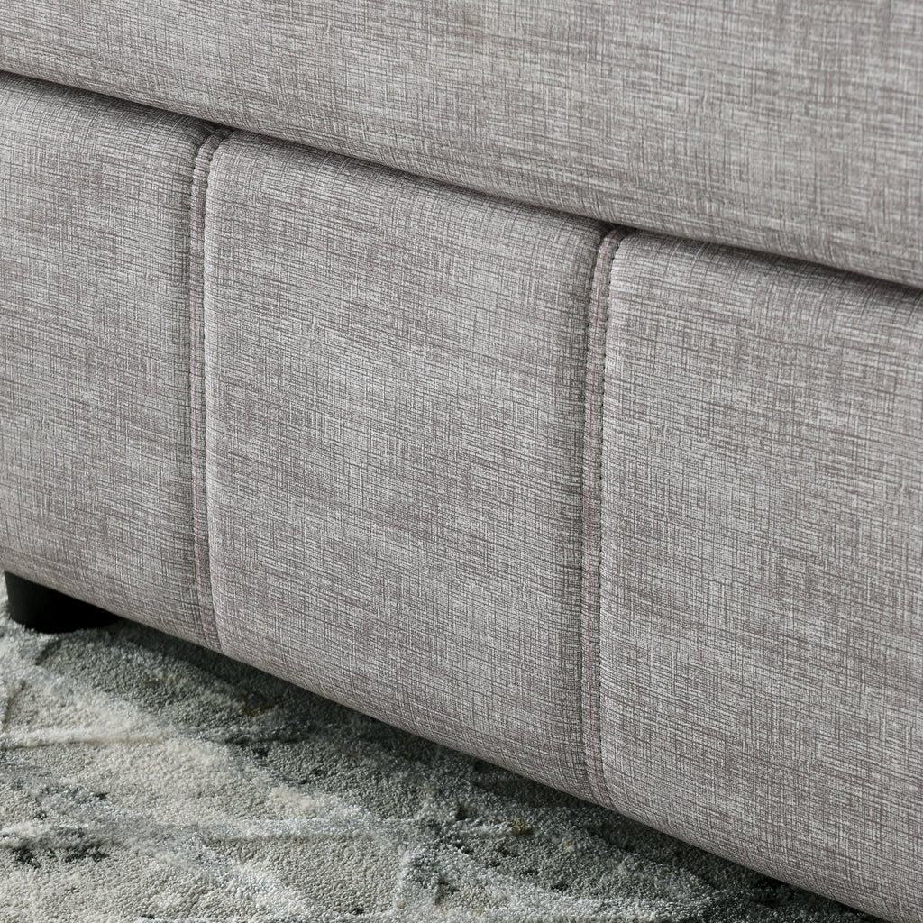 L Shaped Upholstered Modular Sectional Sofa L546194
