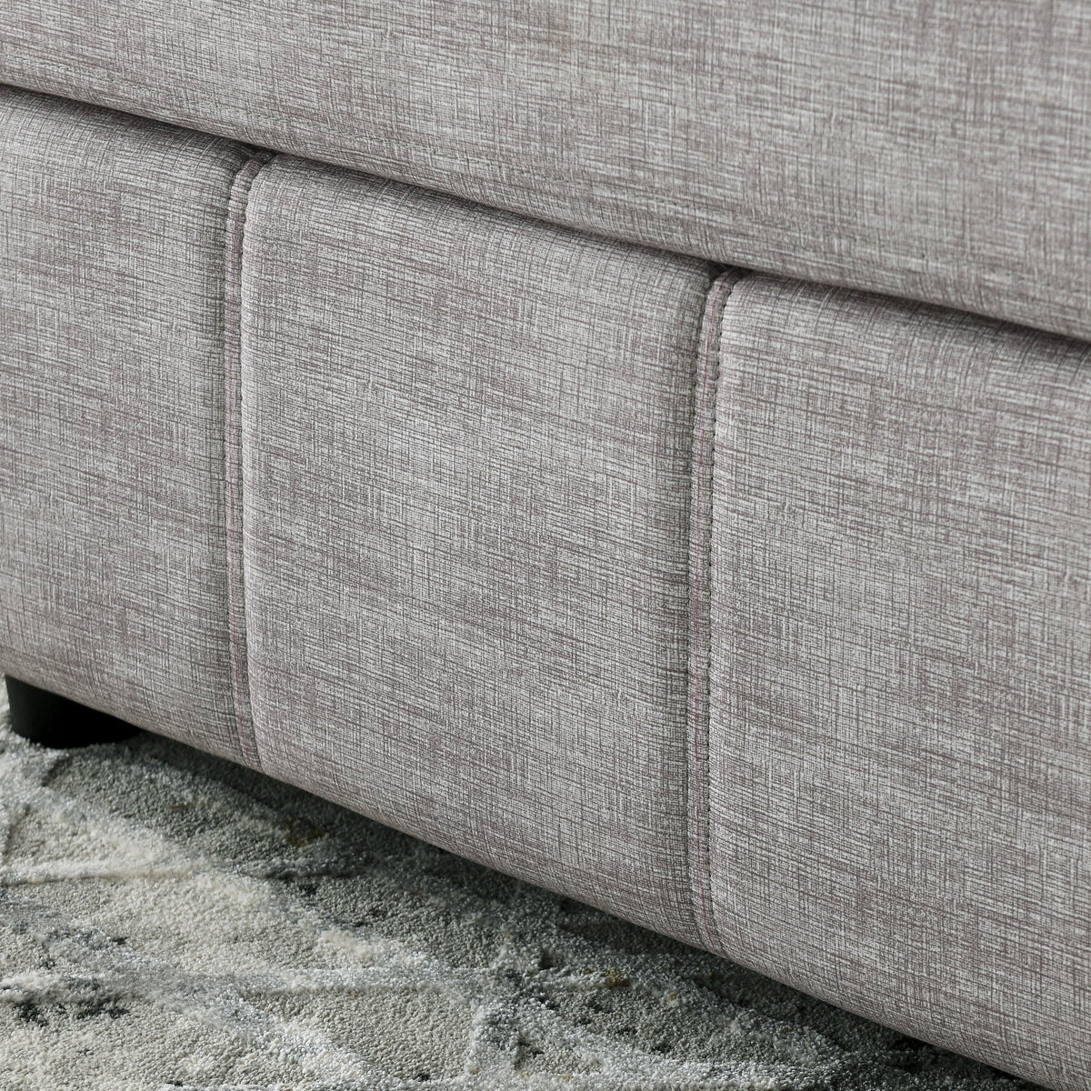 L Shaped Upholstered Modular Sectional Sofa L546194