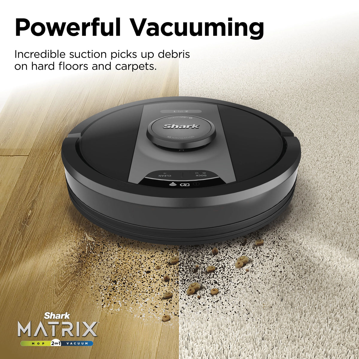 2-in-1 Robot Vacuum & Mop R657063