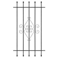 Black 5-Bar Window Guard Y102