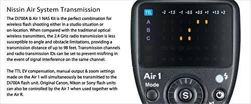 Di700A Flash Kit with Air 1 Commander J4886