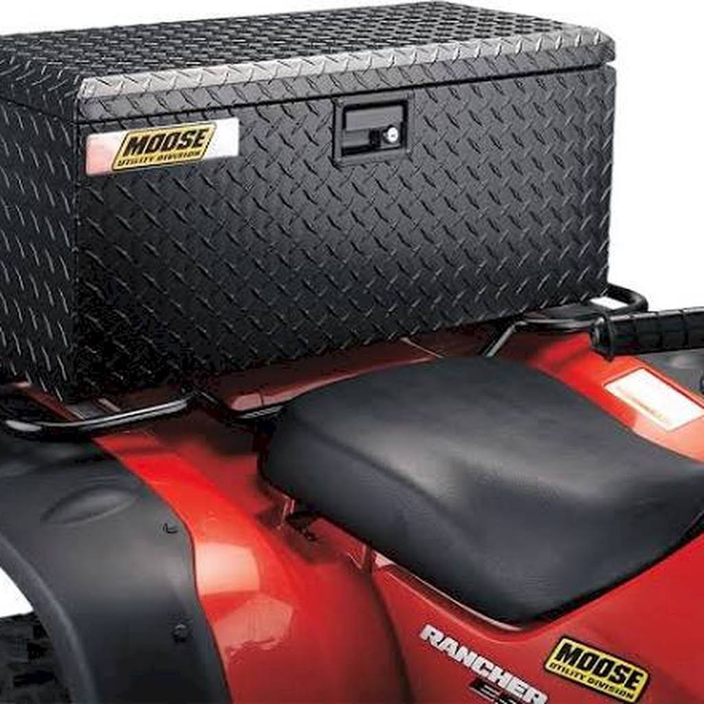 Aluminum Black ATV Box I47486