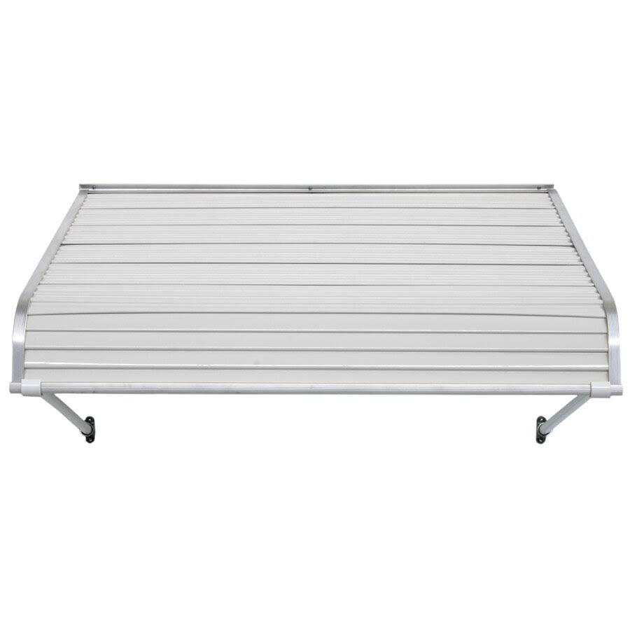 White Solid Fixed Door Awning Z52730