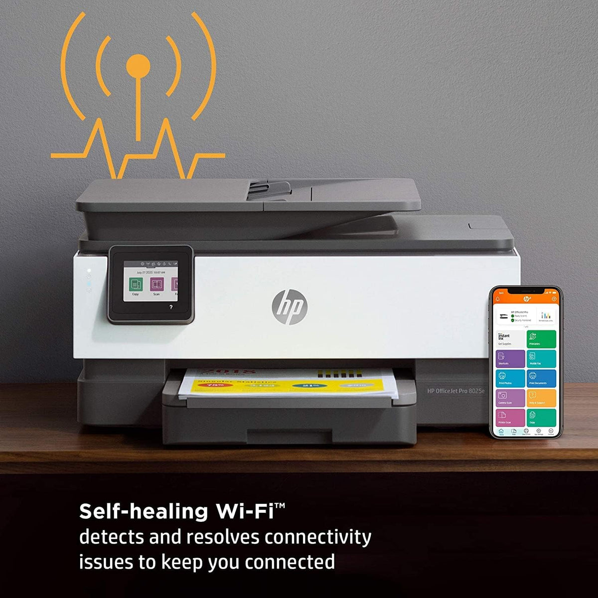 HP OfficeJet Pro 8025e All-in-One Wireless Color Inkjet Printer I74675