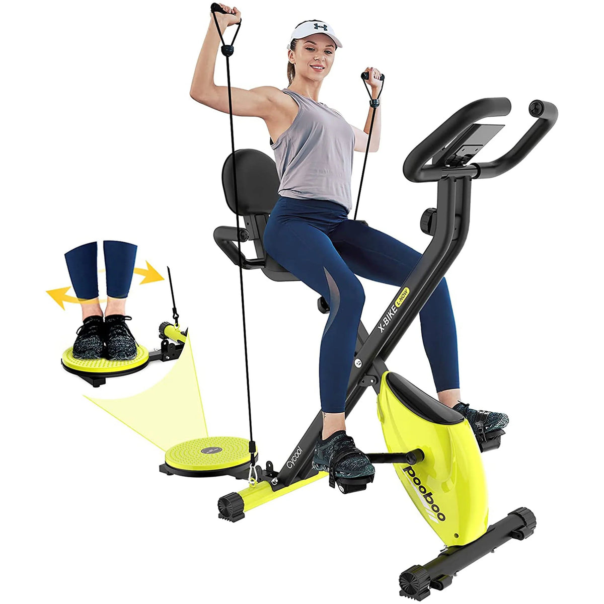 Foldable Magnetic Exercise Bike V5608