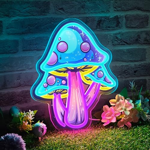 Mushroom Neon Sign Dimmable Mushroom Led Sign V224058