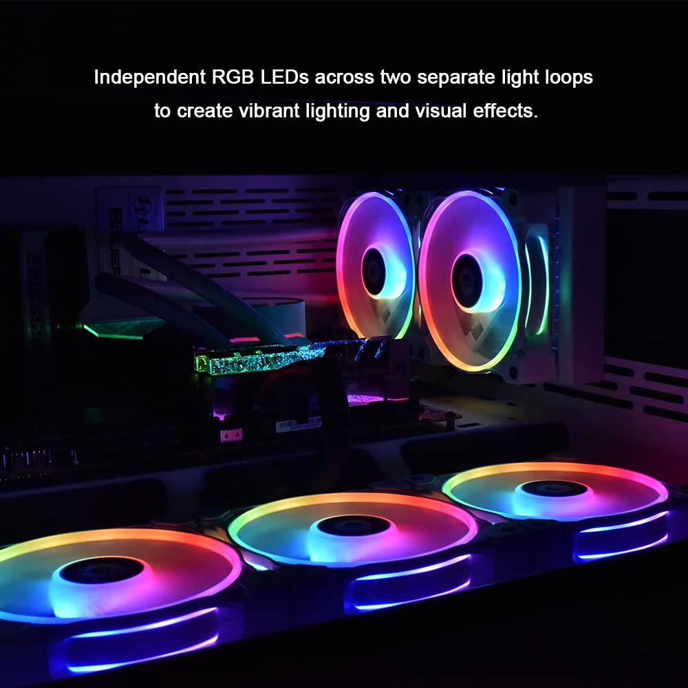 120mm RGB Case Fan 3 Pack T266945