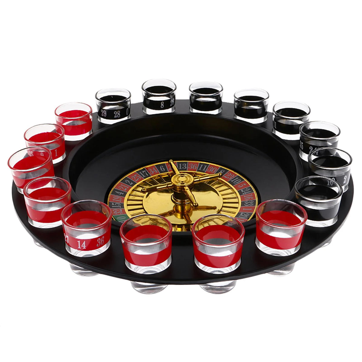 Drinking Roulette Set Glass for Party Game M220