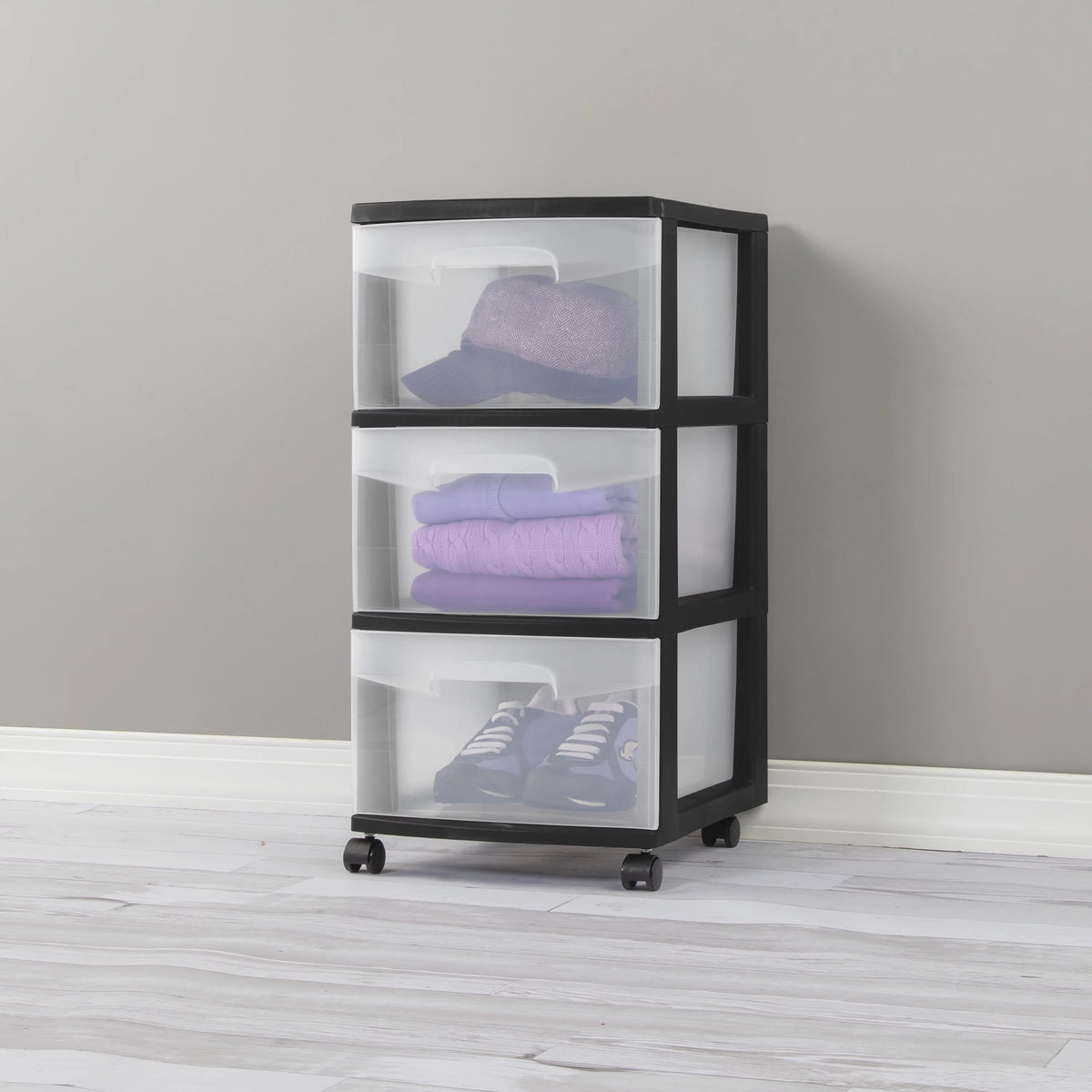 3 Drawer Plastic Cart M43164