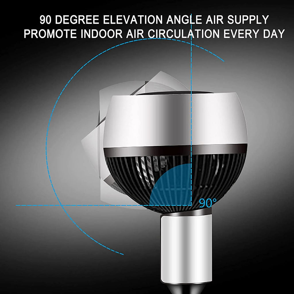 Electric Fan Floor Standing Swing Head Air Circulation Fan Remote Control T923