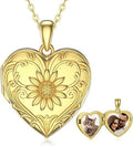 Sterling Silver Heart Locket Necklace H629241