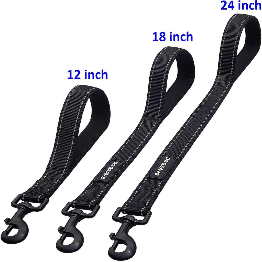 Short Padded Handle Heavy Duty Nylon Dog Leash K50039