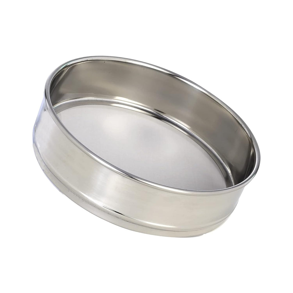 800 Mesh 8'' Diameter 304 Stainless Steel Test Sieve Pack of 2 T5180