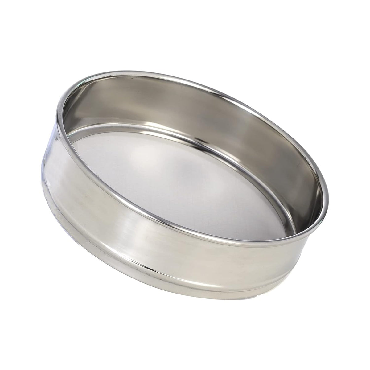 800 Mesh 8'' Diameter 304 Stainless Steel Test Sieve Pack of 2 T5180