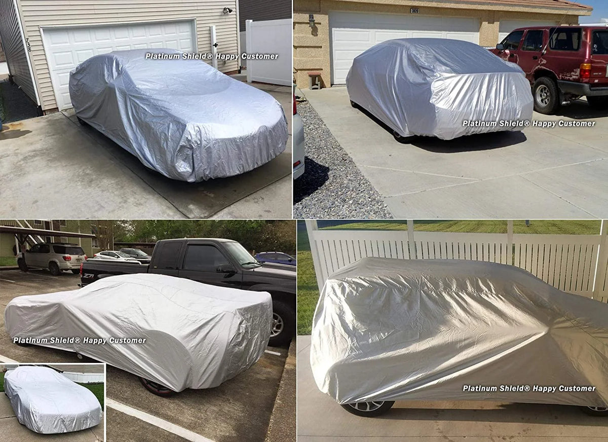 Weatherproof Car Cover with Fleece Lining F76381