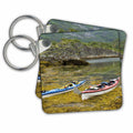 Key Chains, 2.25 by 2.25-inches, set of 6 W2611