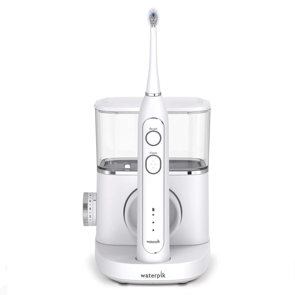 White Electric Toothbrush and Water Flosser Combo C59440