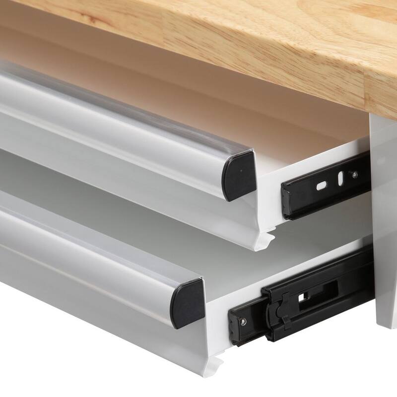 Adjustable Height Table, White G166734