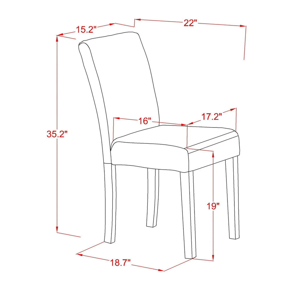 3-piece Wood Dining Set G508