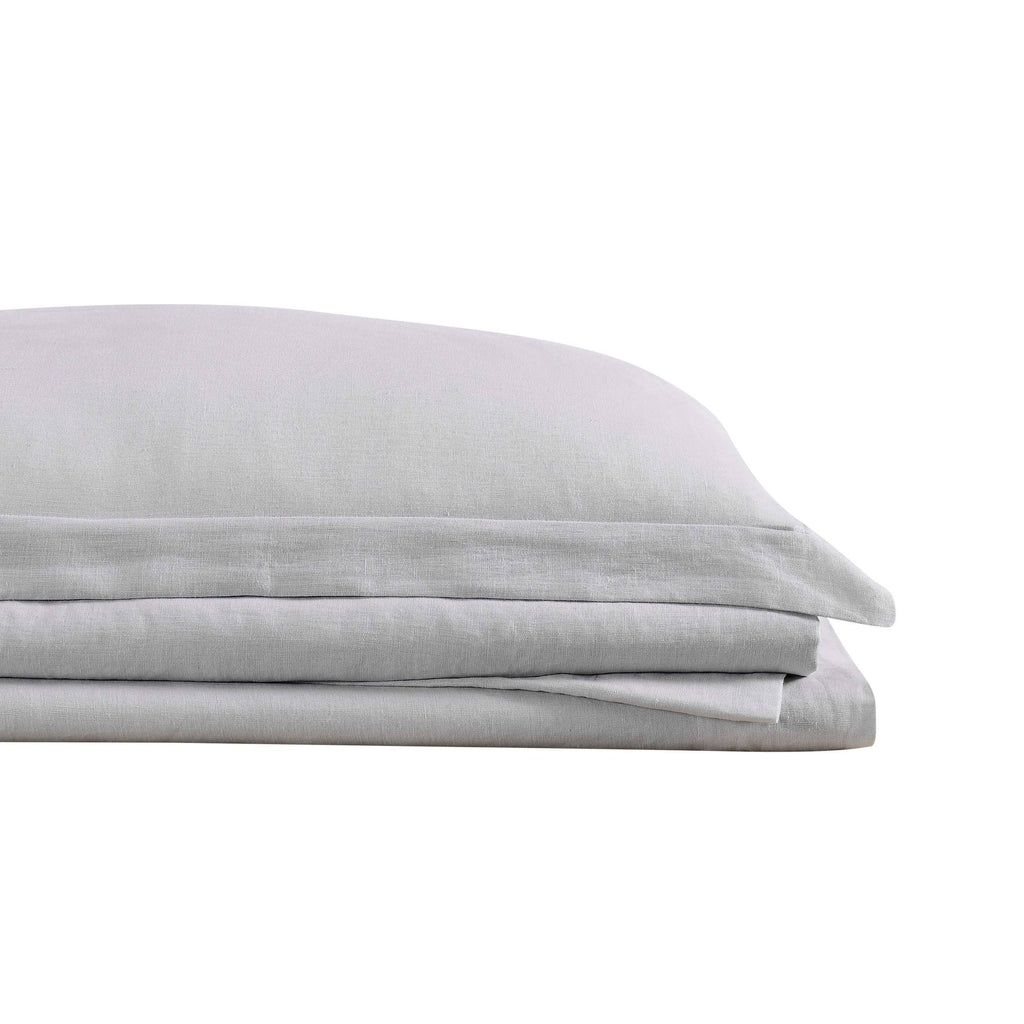 Blush Flax Linen California King Sheet Set D31965