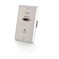 VGA+3.5mm Audio over UTP Wall Plate Receiver D5795