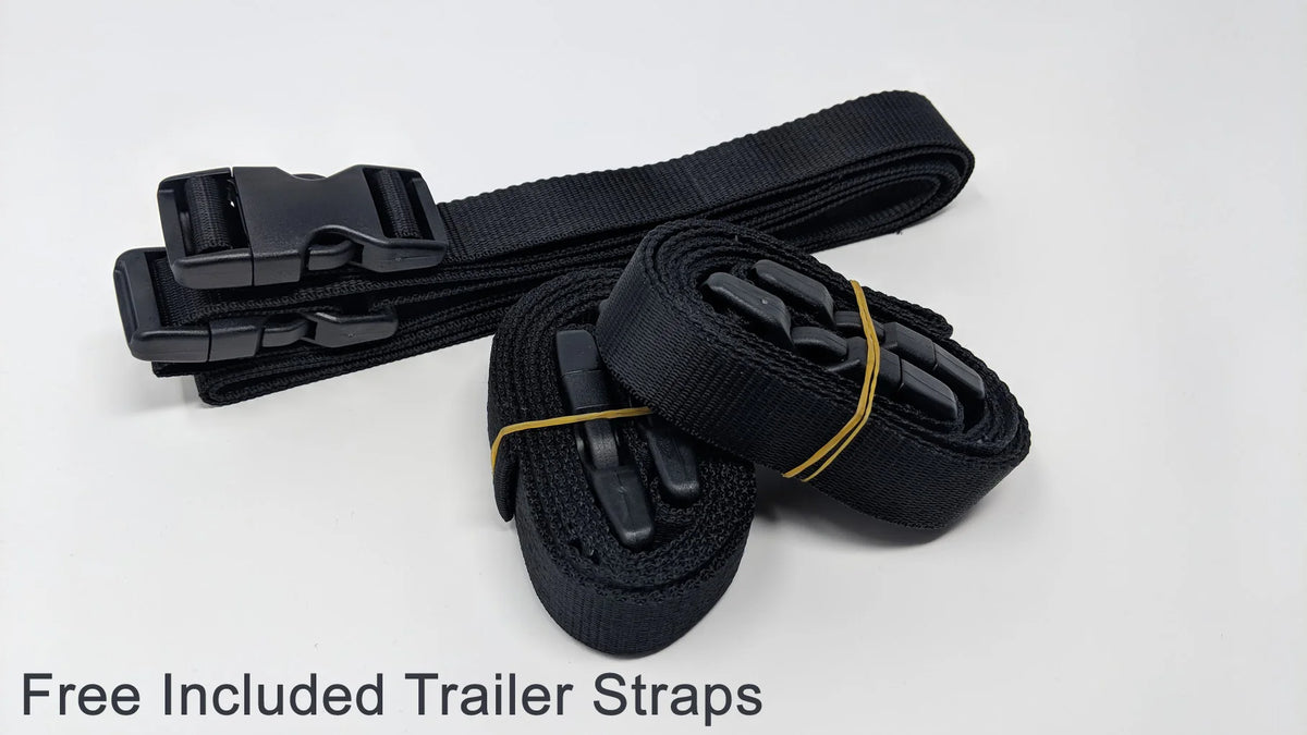 Gray Trailerable Jet Ski Cover with Trailer Straps and Storage Bag B53029