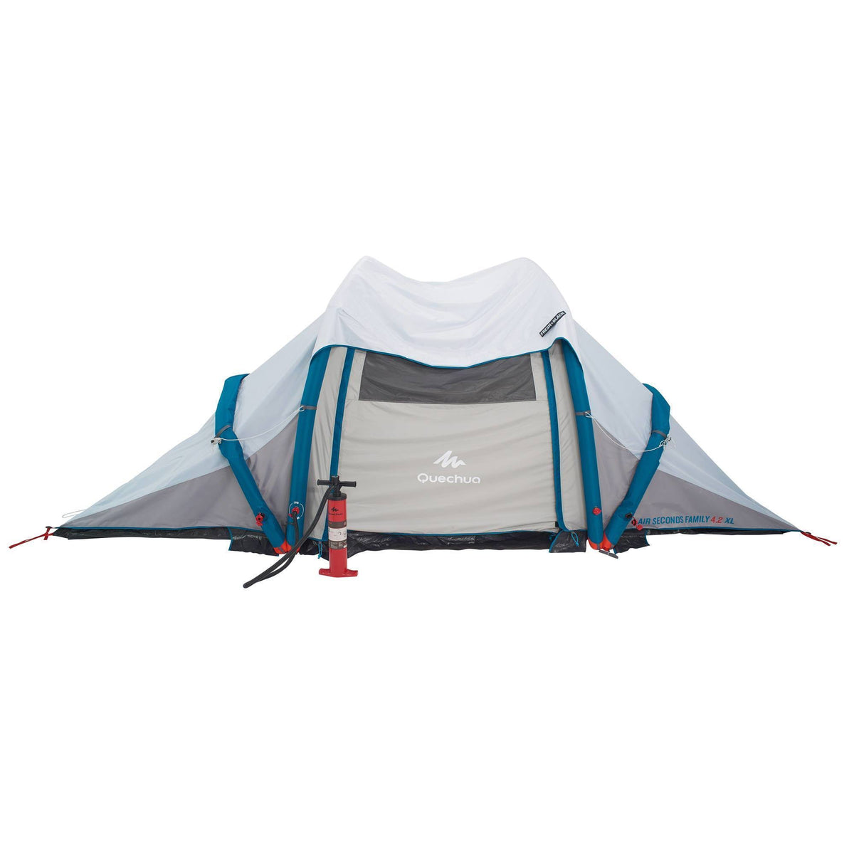 4.2 Inflatable Camping Tent, 4 Person, Black V67938
