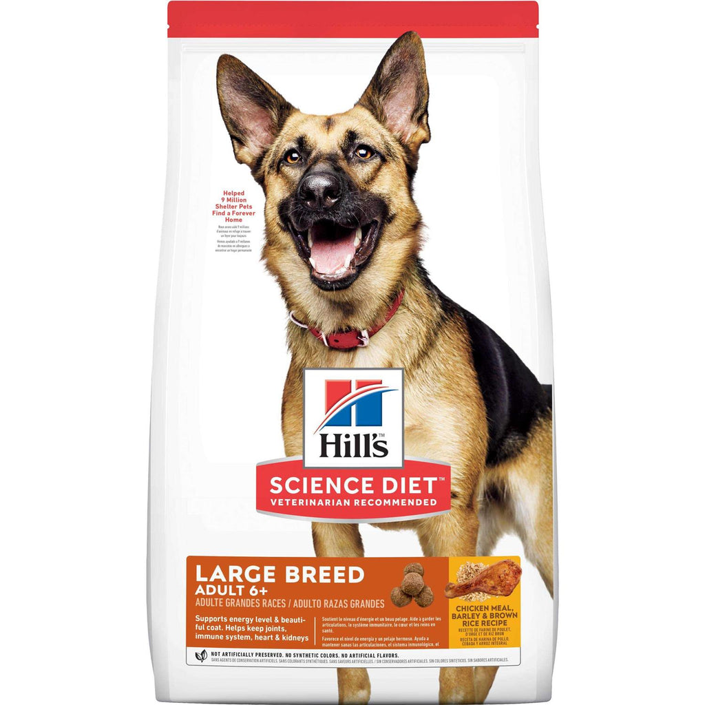 Adult 6+ Large Breed Chicken Meal Dry Dog Food T389