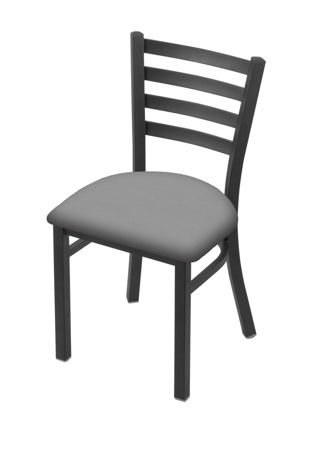 Pewter Finish Iron Seat Chair K938214