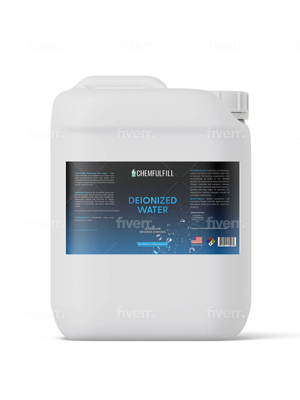Deionized Water (Gallon (128 fl oz)) K369018