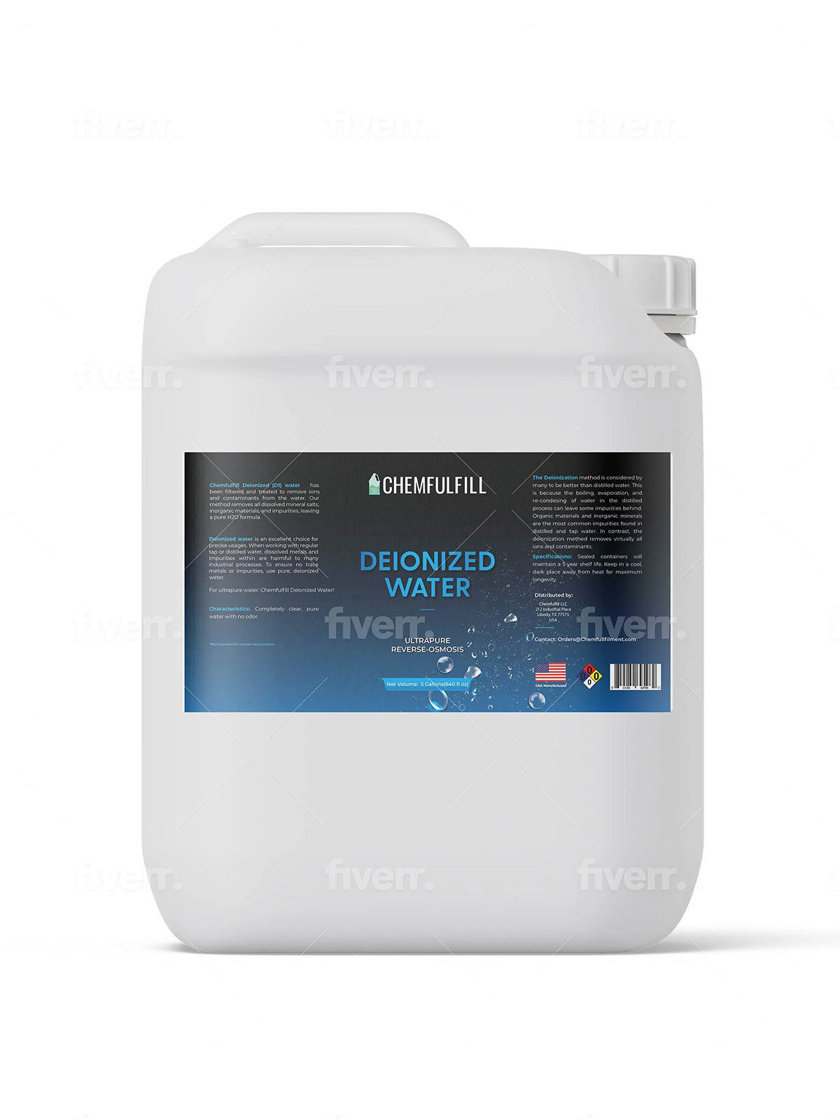 Deionized Water (Gallon (128 fl oz)) K369018