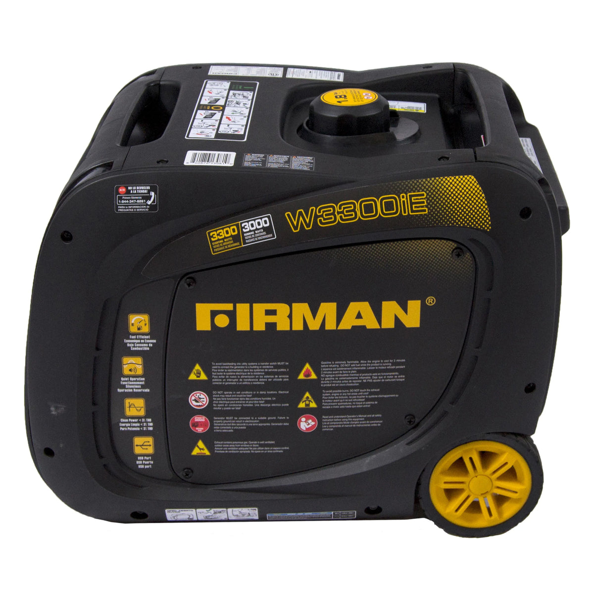 3300/3000 Watt Gas Recoil Start Inverter Generator Y873380