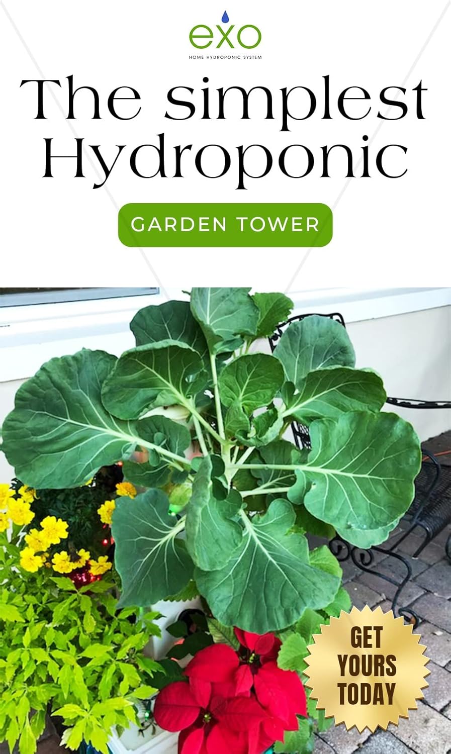 Vertical Hydroponic Garden Tower System C24055