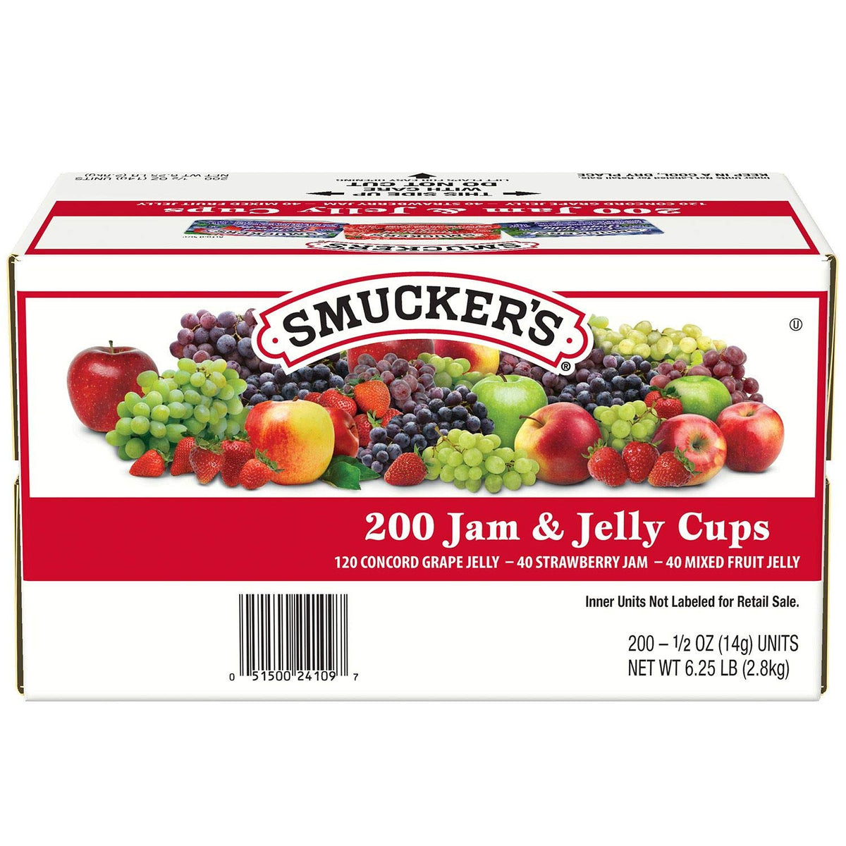 Assorted Jelly Cups (0.5 oz., 200 ct.) P998349