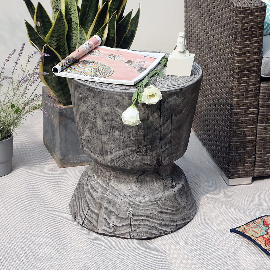 Outdoor Concrete Side Table Z579990