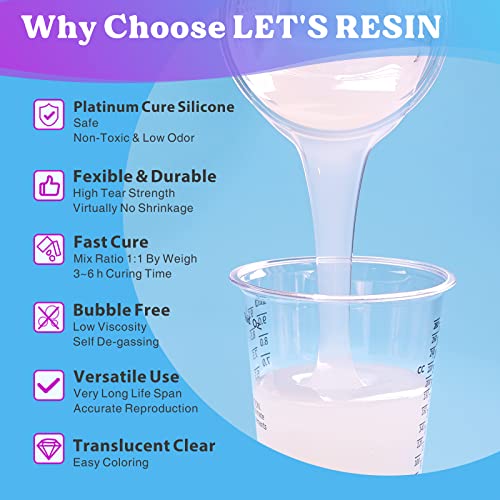 8oz Silicone Mold Making Kit Translucent H90046