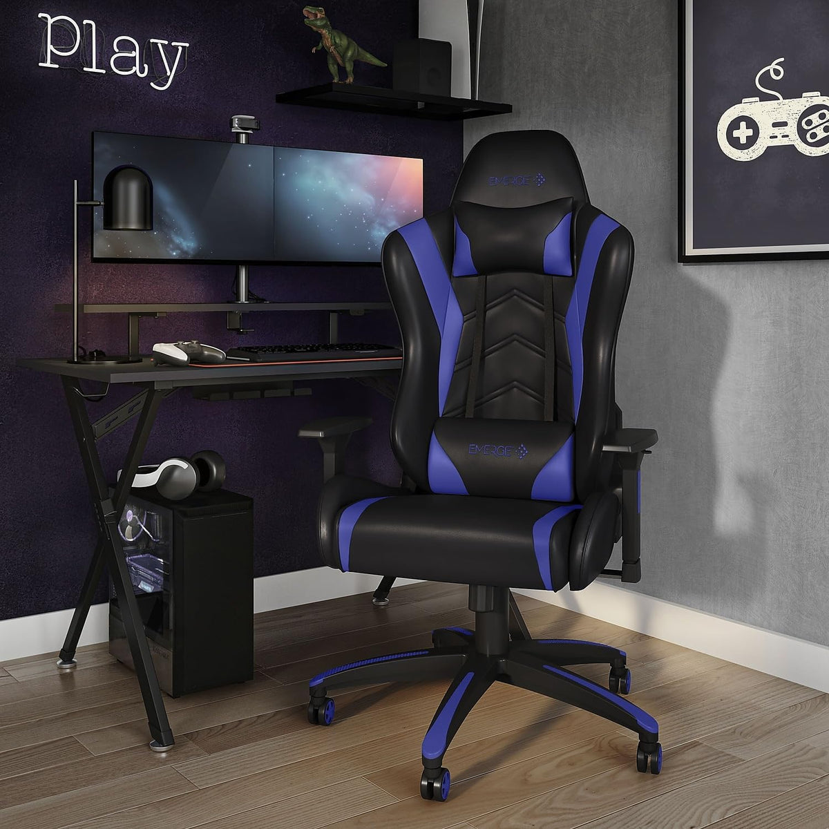 Blue Gaming Chair O365747