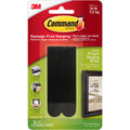 Black Picture Hanging Strips 4 Count K8191